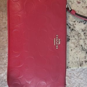 Coach wristlet wallet